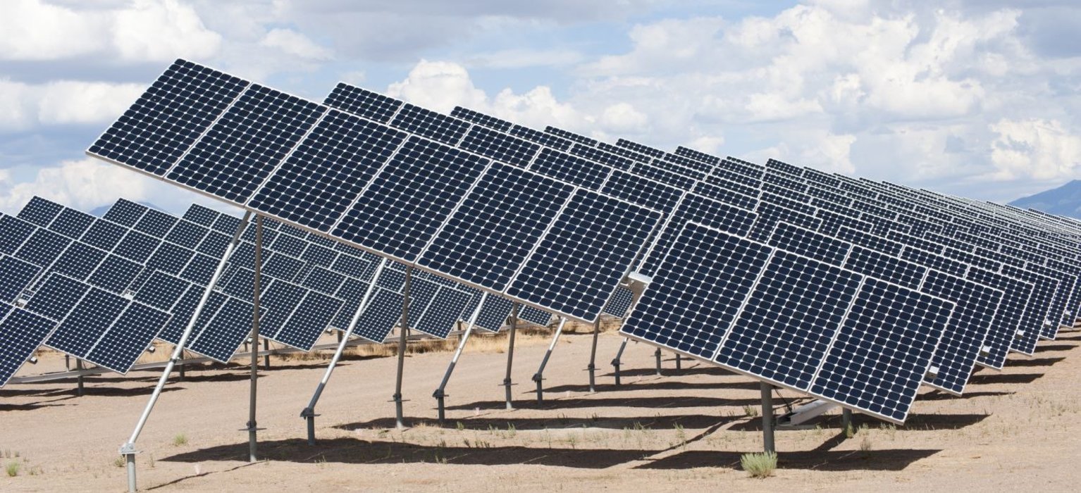 Speicherung von Solarstrom.
