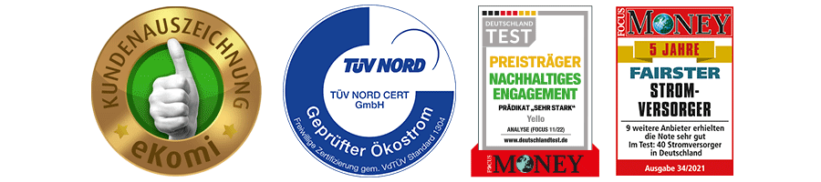 Trust Siegel Ekomi TÜV NORD Focus Money