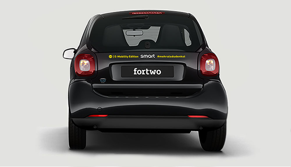 smart EQ fortwo passion yello editon