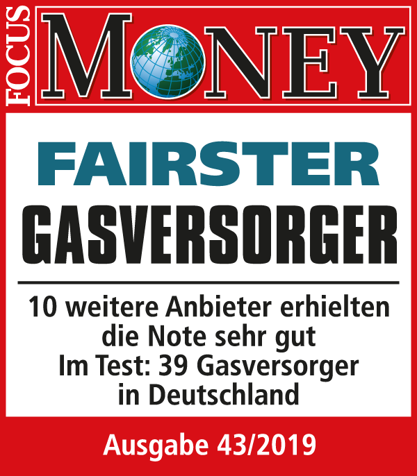 Focus Money: Fairster Gasversorger Focus Money: Fairster Gasversorger
