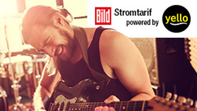 BILD Strom und Gas – in Kooperation mit Yello.