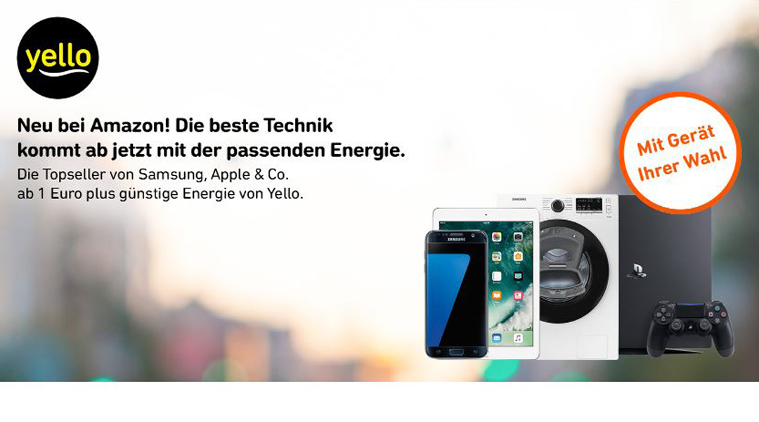 Yello startet Kooperation mit Amazon.de.
