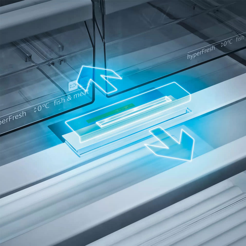 Siemens Kühlkombi Hyperfresh Schublade