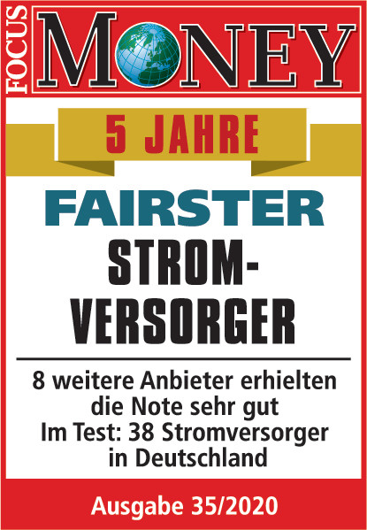 Focus Money: Fairster Stromanbieter