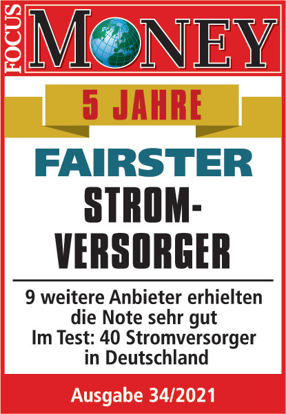 Focus Money: Fairster Stromanbieter