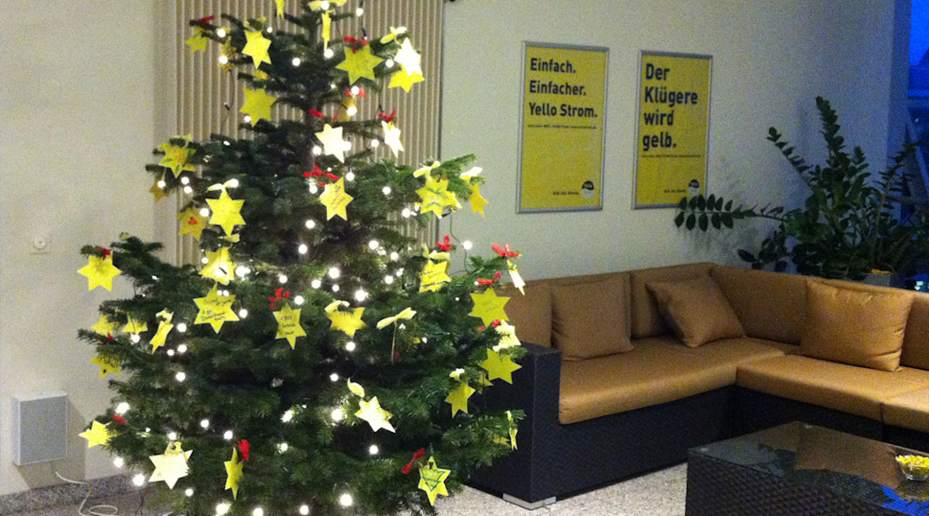 Du bist mein Stern: Weihnachten à la Yello.