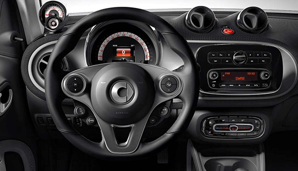 smart EQ fortwo passion yello editon