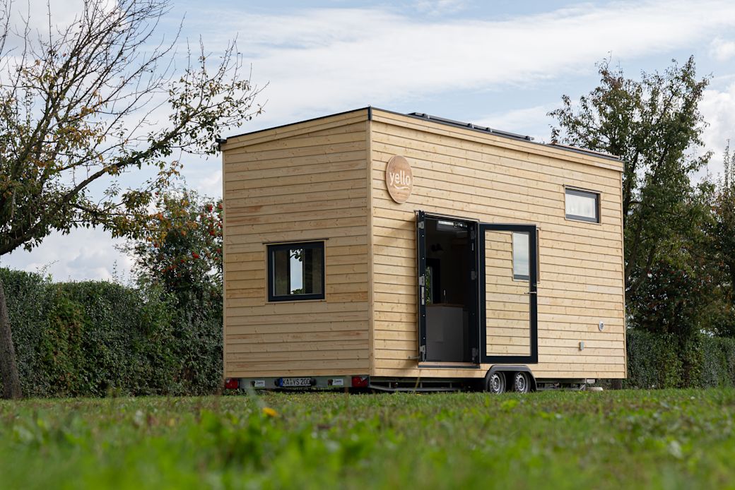 yello tinyhouse aussenansicht