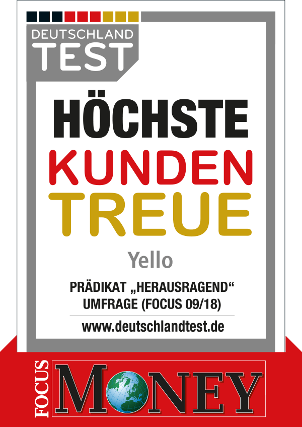 Kundentreue: Yello ist „Herausragend