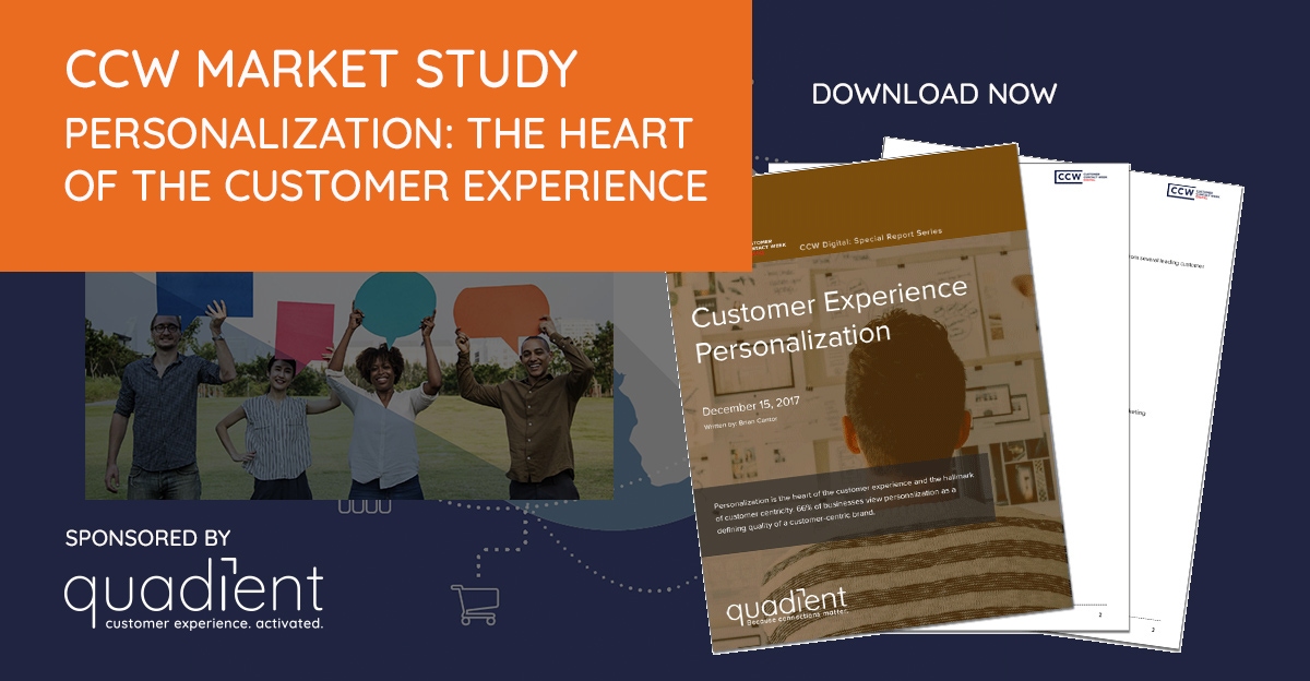 ccw market study personalization