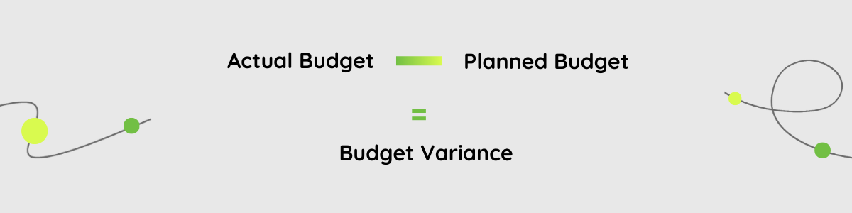 Budget Variance Formula