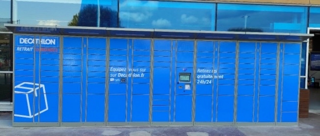Decathlon has chosen Quadient to offer smart parcel lockers.