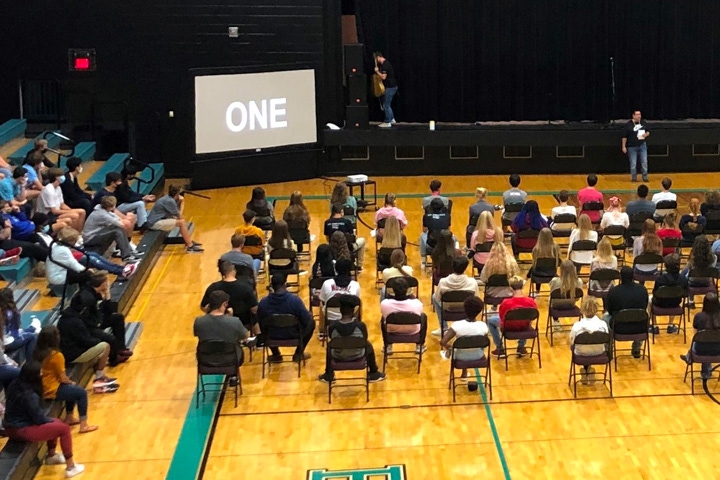 Christian School District assembly
