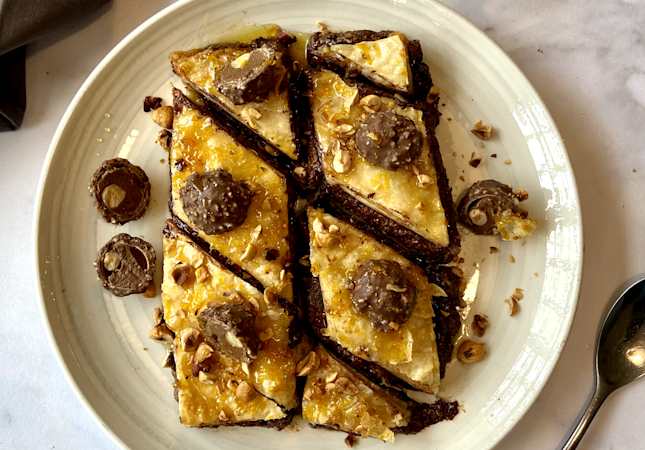 Chocolate & Hazelnut Baklava