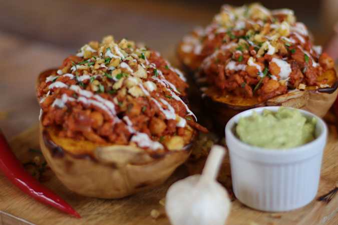 Stuffed Butternut Squash