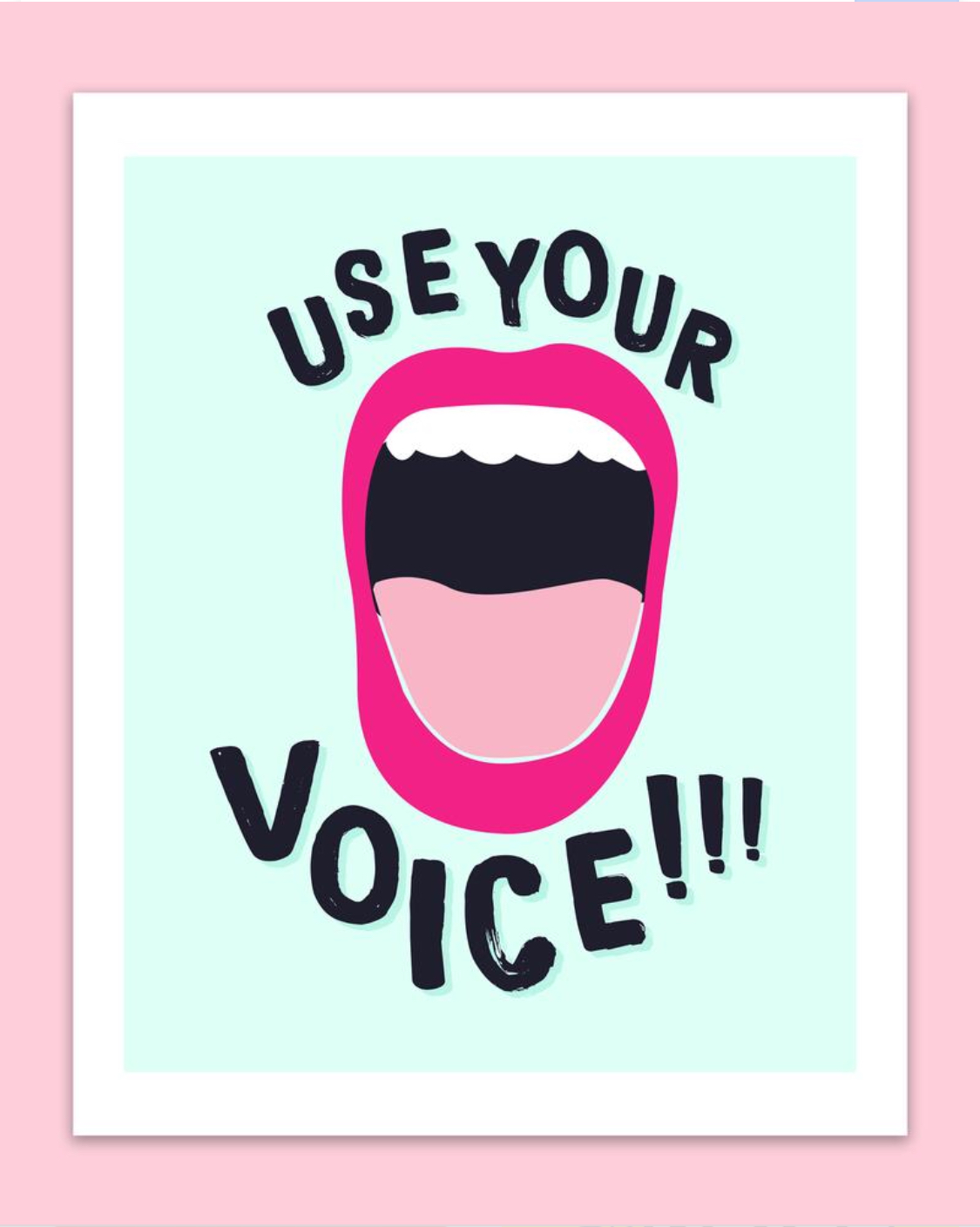 Use your voice 