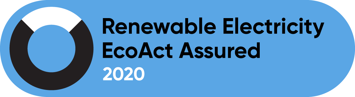 Renewable Electricity Verification EcoAct 2020 stamp