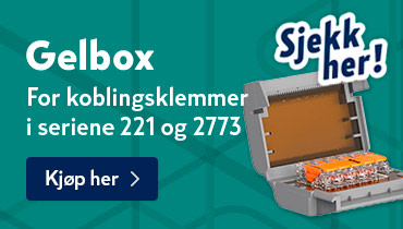 Wago Gelbox for 221/2773 koblingsklemmer