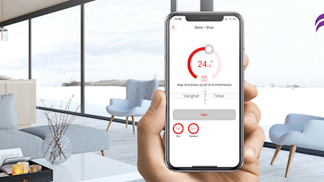 Alt-i-ett WiFi-termostat fra Function