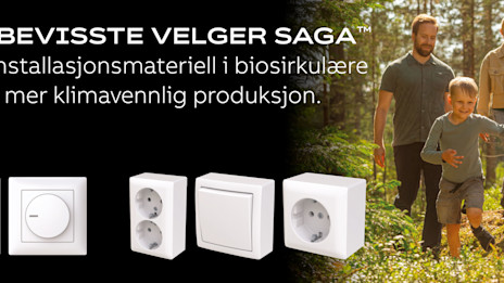 SAGA™ installasjonsprodukter er et valg for miljøet