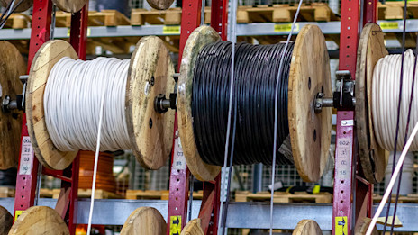 Digital løsning for effektiv retur av kabeltromler