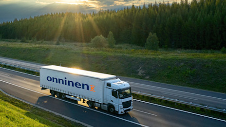 Onninen satser på mer bærekraftig logistikk