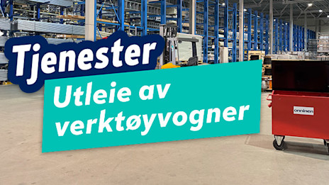 Utleie av verktøyvogner