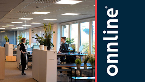 Onnline LED panel, universalarmatur og industriarmatur