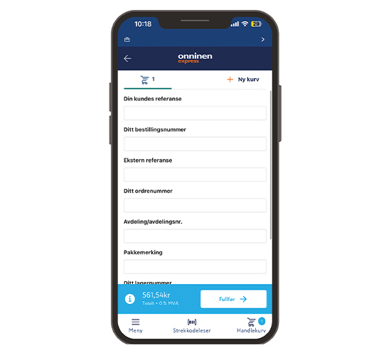 OnniApp merkefelt-v2
