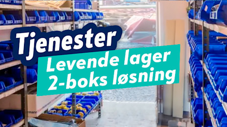 Levende lager – 2-boks-løsning