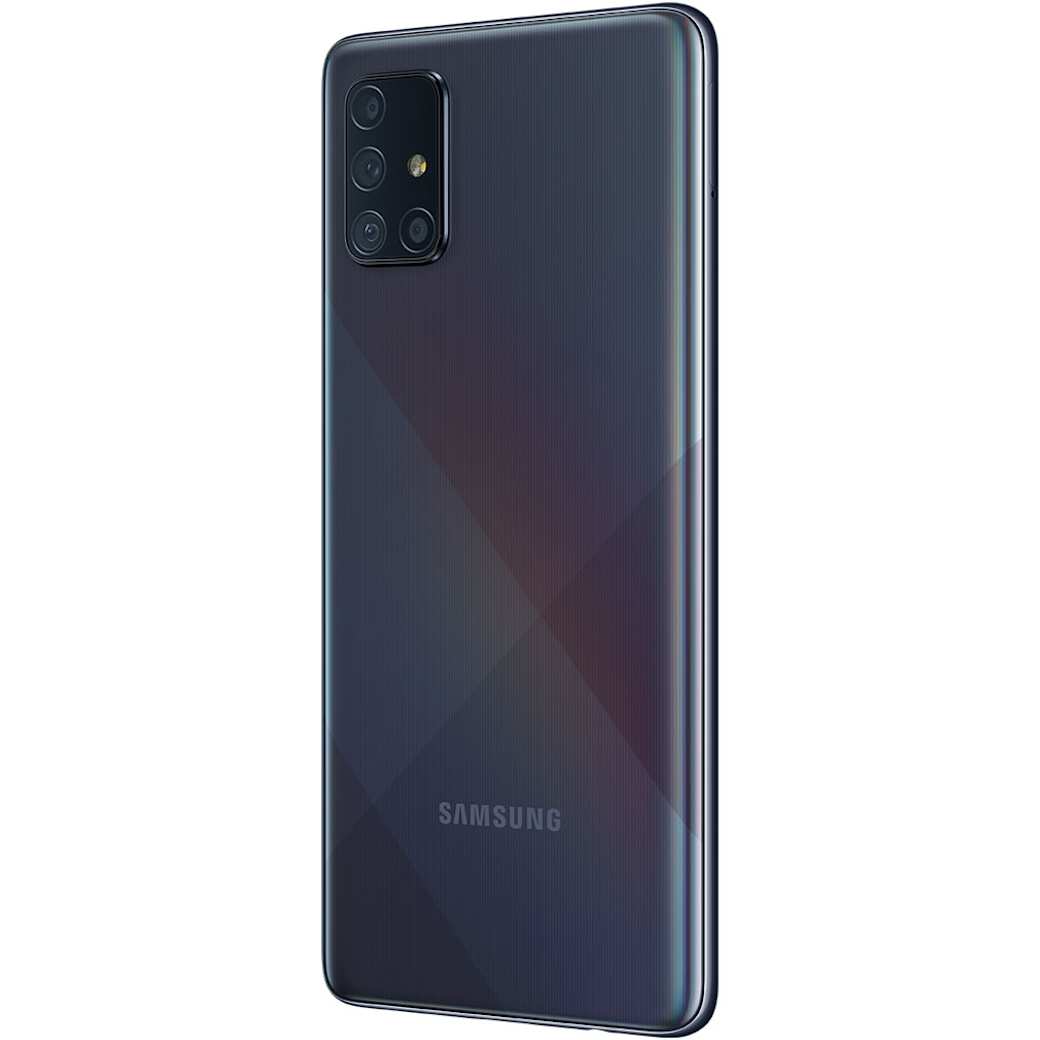 Samsung Smartphone A71 schräge Rückansicht Cyber Days 2020