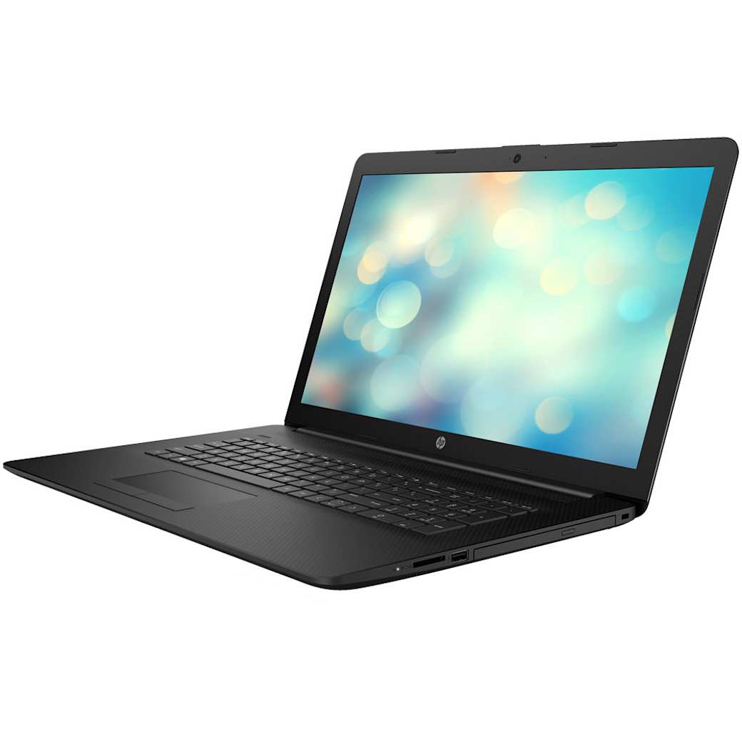 Hp Notebook 17 Zoll Seitenansicht aufgeklappt