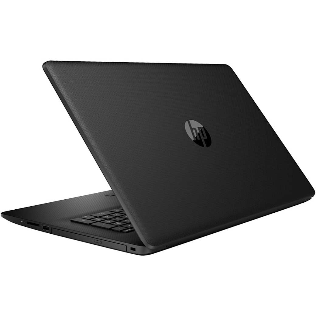 Hp Notebook 17 Zoll Rückansicht aufgeklappt