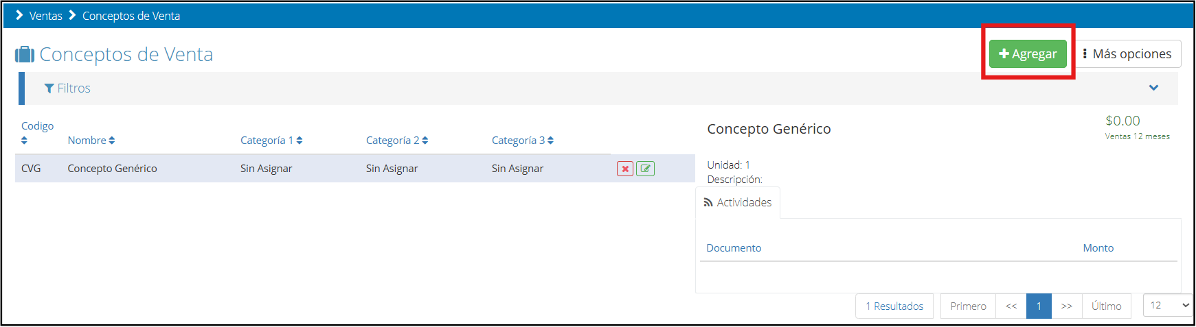 Add sales concepts