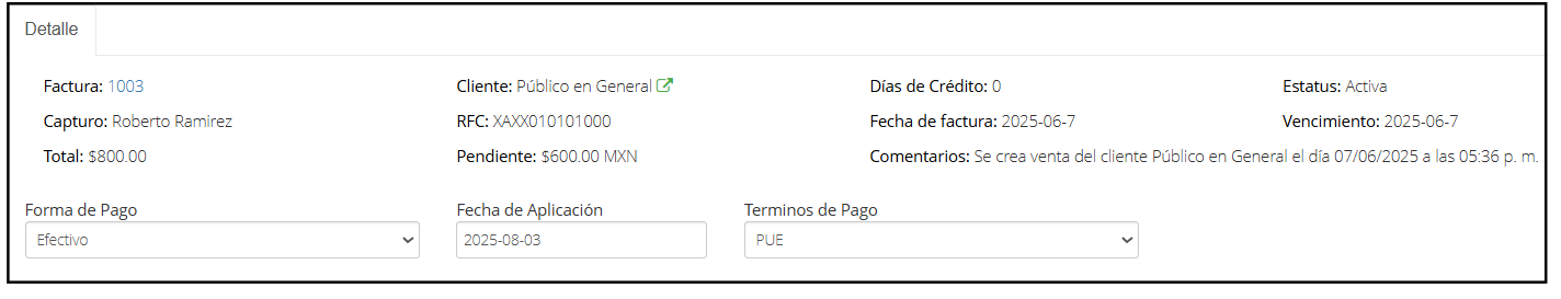 Primera sección