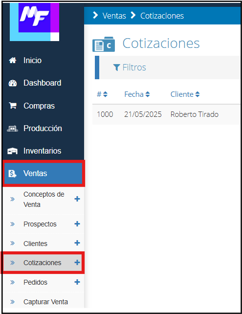 Cotizaciones