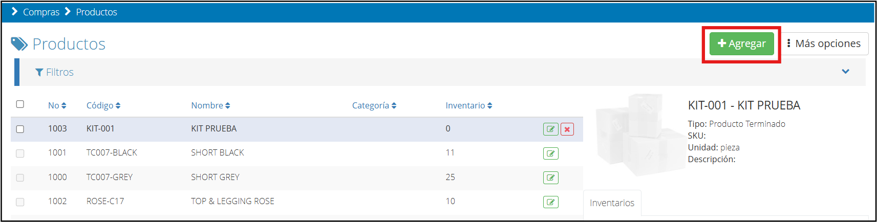 Add product