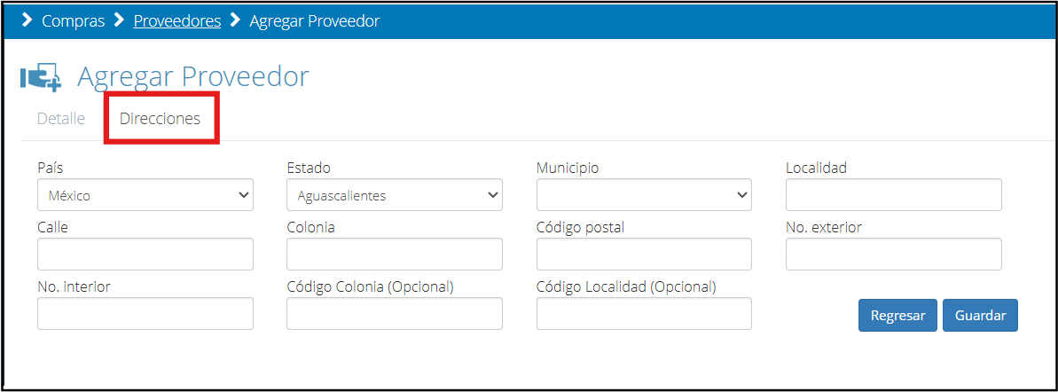Addresses