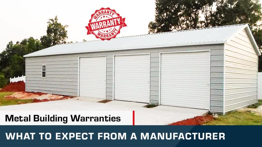 thumbnail for Metal Building Warranties What to expect from a manufacturer
