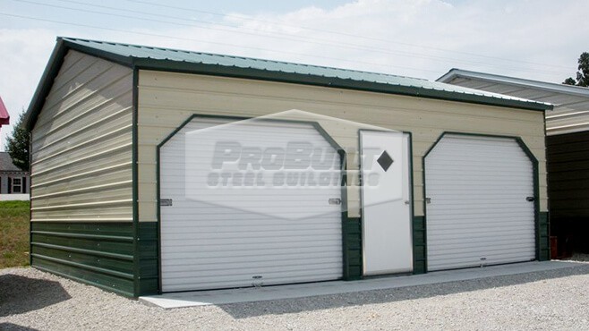 22x26 Side Entry Double Garage