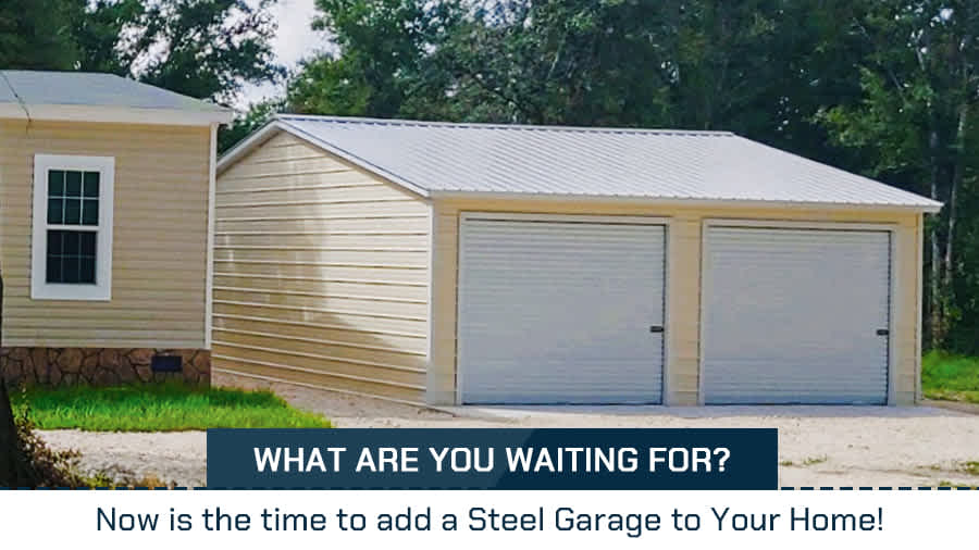 thumbnail-What is the Good time to add a Steel Garage to Your Home!