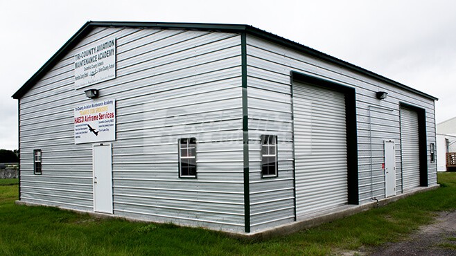 40x51 Vertical Roof Garage