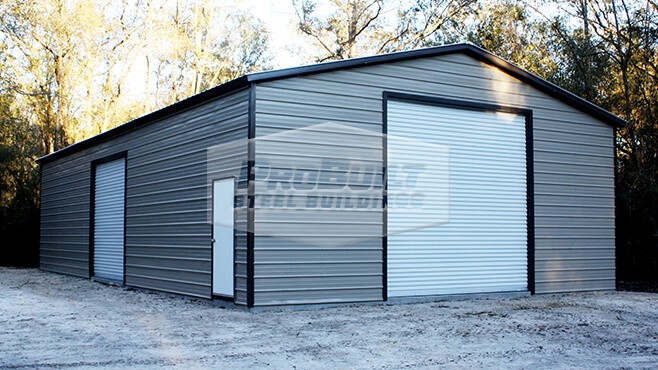30x51 Vertical Roof Garage
