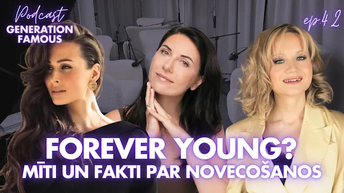EP42 Dr. Anna Bērziņa – krunciņas, kolagēns, SPF un mūžīga jaunība jeb mīti un fakti par novecošanos