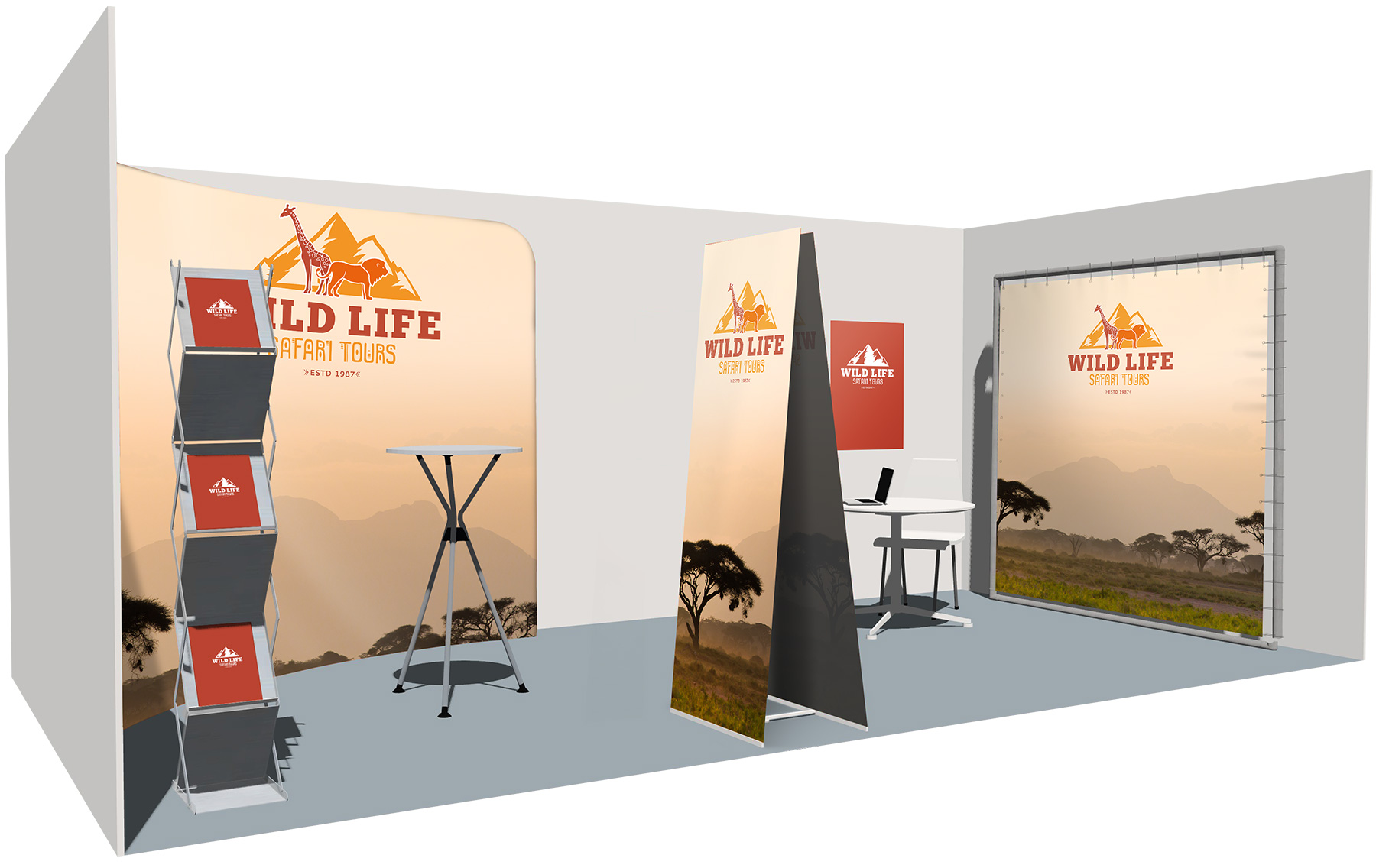 Aménager un stand de 18 m2