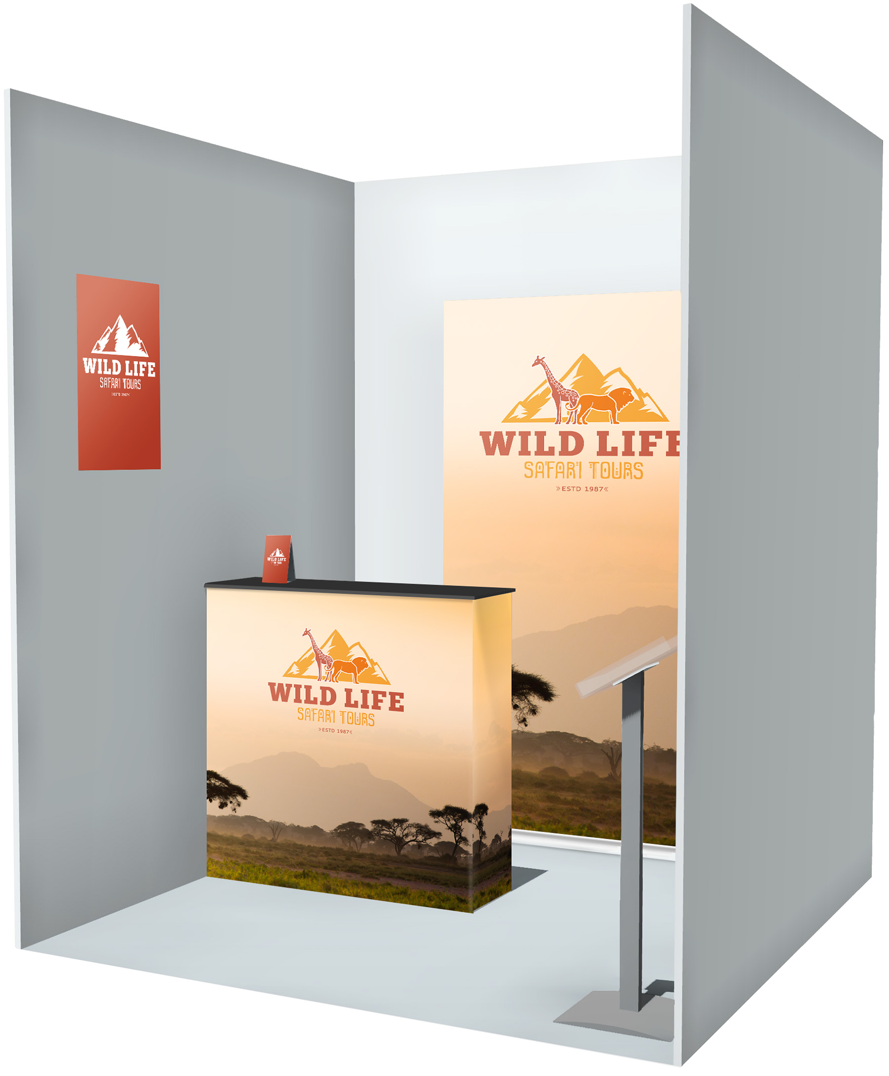 Aménager un stand de 4 m2