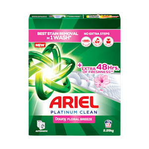 Ariel Platinum Clean Powder - Downy Floral Breeze