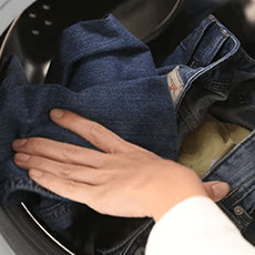 Unload the washing machine