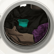 Load a washing machine