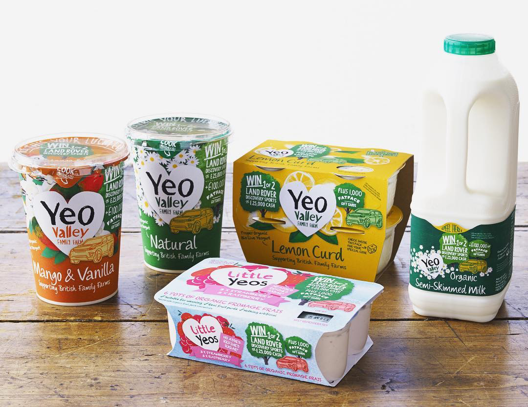 Yeo Valley yoghurt